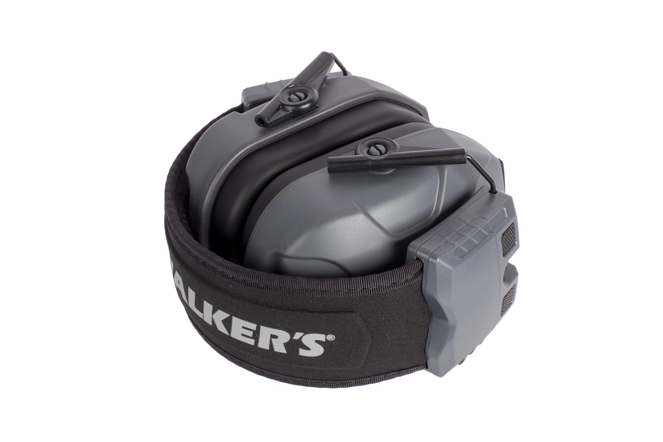 Walker's XCEL 500BT Electronic Hearing Protection with Voice Clarity and Bluetooth Grey GWP